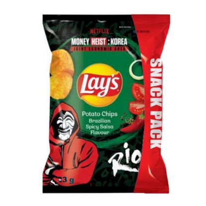 Picture of LAY'S BRAZILIAN SPICY SALSA FLAVOURED POTATO CHIPS 23g   