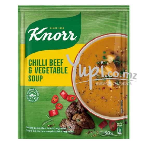 Picture of KNORR CHILLI BEEF & VEGETABLE SOUP 50g