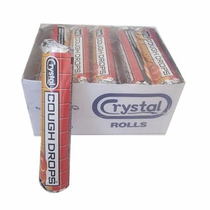 Picture of CRYSTAL COUGH DROPS CANDY ROLL 1x1's