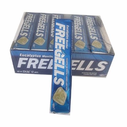 Picture of FREEGEL EUCALYPTUS MENTOL HARD CANDY 27.9G