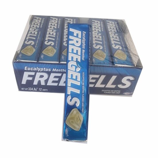 Picture of FREEGEL EUCALYPTUS MENTOL HARD CANDY 27.9G