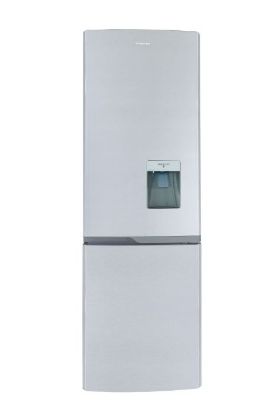Picture of CAPRI TOP FRIDGE / BOTTOM FREEZER WITH WATER DISPENSER SILVER 370L