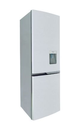 Picture of CAPRI TOP FRIDGE / BOTTOM FREEZER WITH WATER DISPENSER SILVER 370L