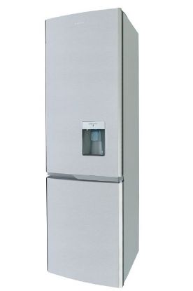Picture of CAPRI TOP FRIDGE / BOTTOM FREEZER WITH WATER DISPENSER SILVER 390L