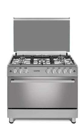 Picture of CAPRI GAS COOKER 5 PLATES INOX 90cmx60cm